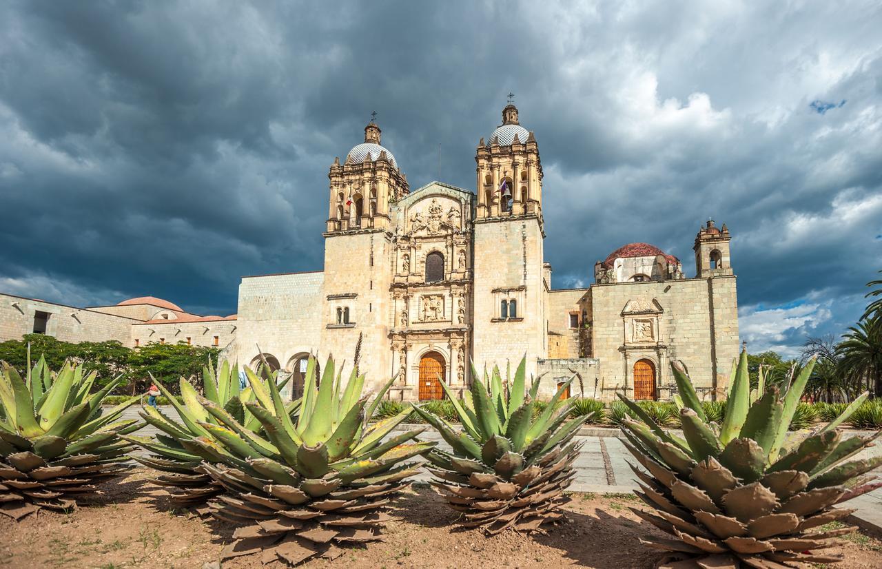 Casa Mixteca Santo Domingo Oaxaca Villa Bagian luar foto